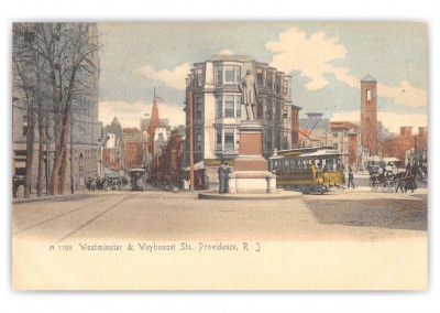 Providence, RHode Island, Westminster and Weybosset Streets