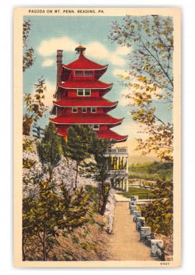 Reading, Pennsylvania, Pagoda on Mt. Penn