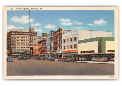 Reading, Pennsylvania, Penn. Square