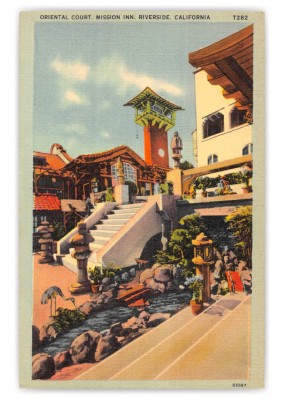 Riverside, California, Oriental Court, Mission Inn