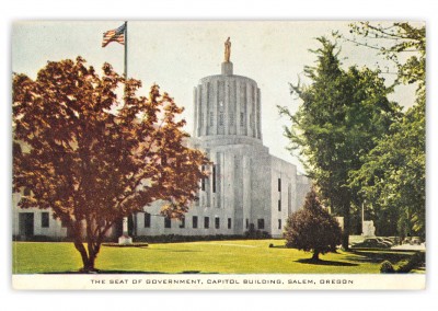 Salem, Oregon, Seat of Government, Capitol Building