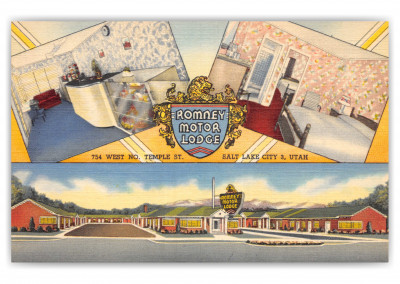 Salt Lake City, Utah, Romney Motor Lodge