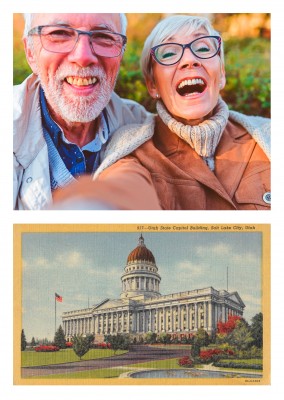 Salt Lake City Utah State Capitol Building