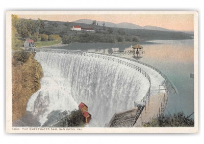 San Diego California Sweetwater Dam Scenic View