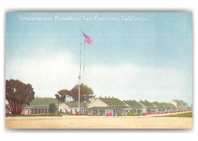 San Francisco California Presidio Headquarters