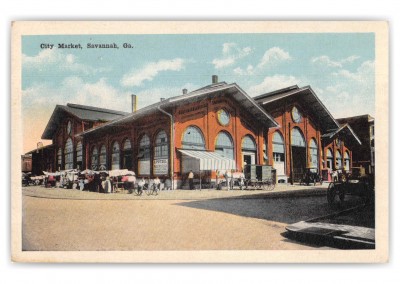 Savannah Georgia City Market 