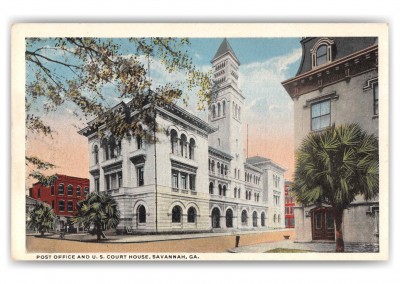 Savannah Georgia Post Office and Court House