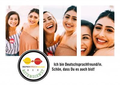 Postkarte Deutschsprachfreunde
