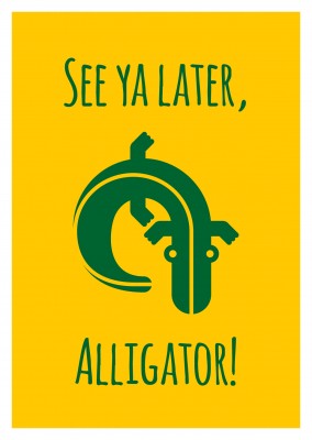 Alligator graphic