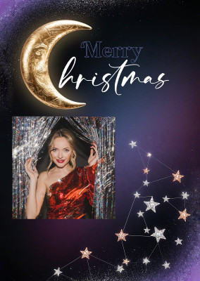 greeting card Merry Christmas