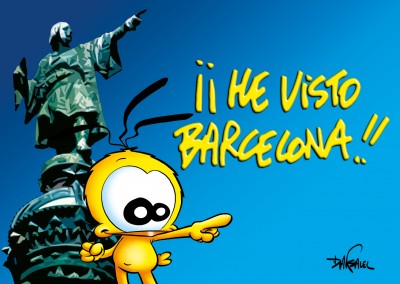Le Piaf Cartoon Barcelona