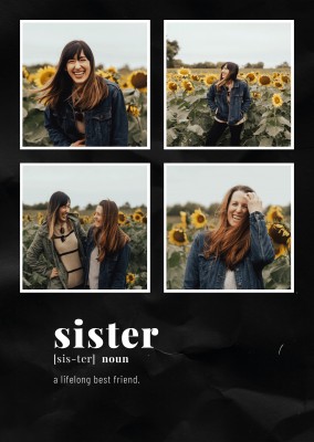 postcard sister