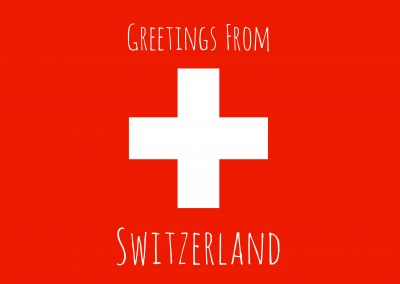 grafisk flag Schweiz