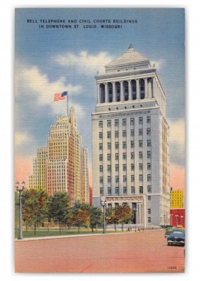 St. Louis, Missouri, Bell Telephone and Civil Courts Buildings