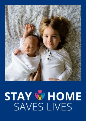 Meridian Design Stay home saves lives