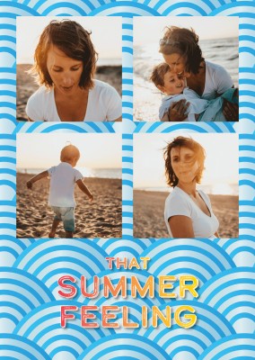 postcard saying that summer feeling