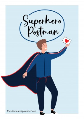 Superhero Postman