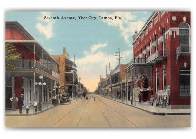 Tampa Florida Ybor City Seventh Avenue