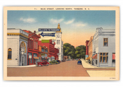 Tarboro, North Carolina, looking north on Main Street