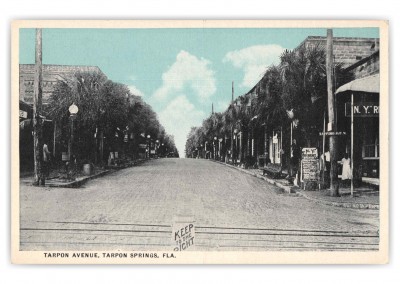 Tarpon Springs Florida Tarpon Avenue at Safford Ave