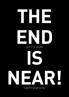 the end of the year ist near