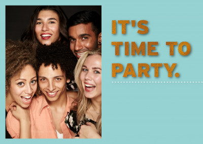 time-to-party-photo-greeting-card-online
