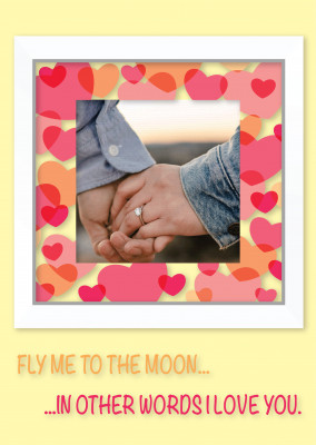 Fly me to the moon...
