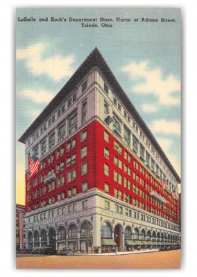 Toledo Ohio LaSalle and Koch's Department Store