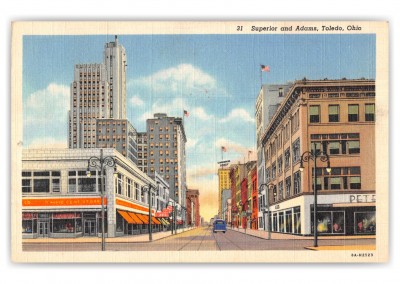 Toledo, ohio, Superior and Adams Street