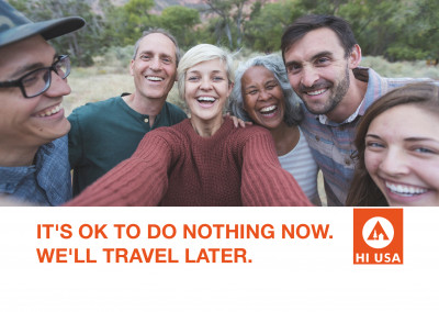 Its OK to do nothing now. We'll travel later.