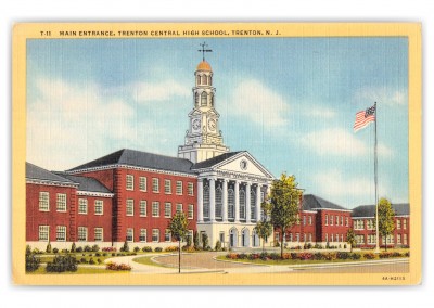 Trenton, New Jersey, Main Entrance, Trenton Central High School