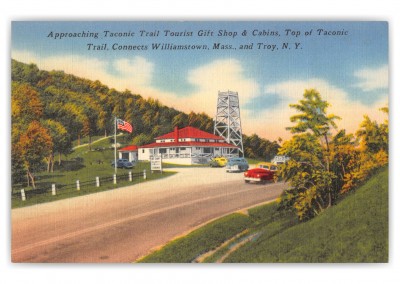 Troy, New York, approaching Taconic Trail Tourist Gift Shop & Cabins