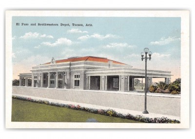 Tucson Arizona El Paso and Southwestern Depot