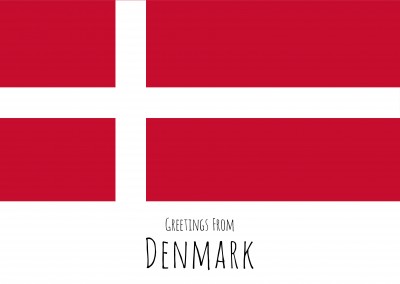 Grafik Flagge Dänemark