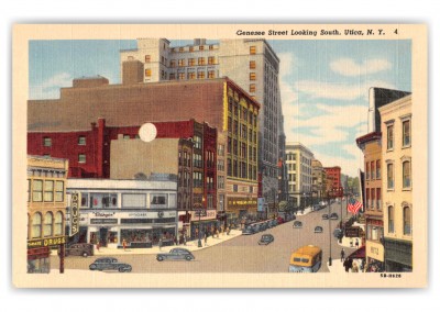 Utica New York Genesee Street Looking South