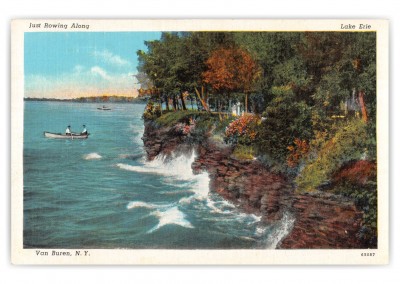 Van Buren, New York, Lake Erie