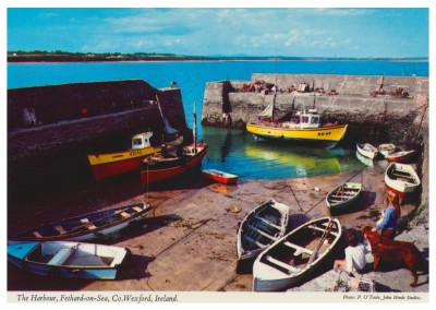 The John Hinde Archive photo The Harbour, Fethard-on-sea