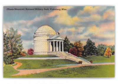Vicksburg, Mississippi, Illinois Memorial, National Military Park