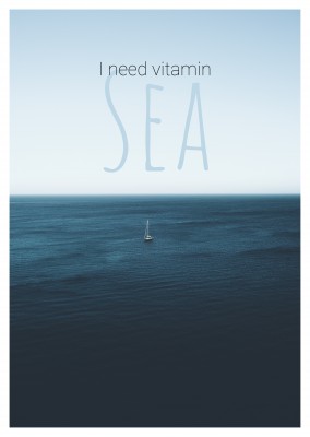 Jag behÃ¶ver vitamin havet-citat