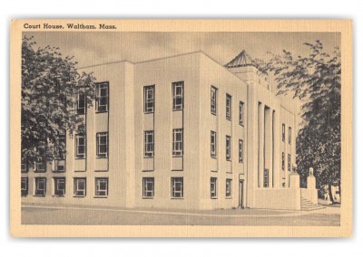 Waltham Massachusetts Court House