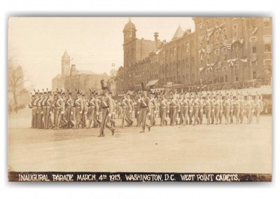 Washington DC Inagural Parade 1913 West Point Cadets