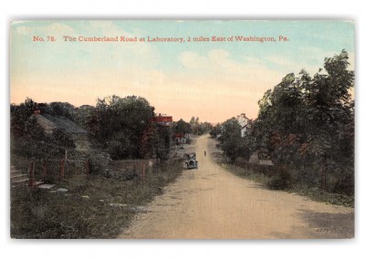 Washington, Pennsylvania, The Cumberland Road