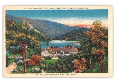 Waynesboro, Virginia, Sherando Lake and Forest Camp