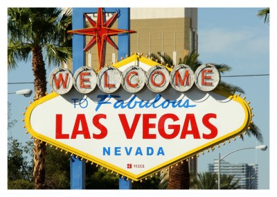 Straßenschild Las Vegas