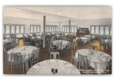 West Palm Beach, Florida, Hotel Salt Air Dining Room