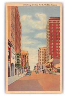 Wichita, Kansas, Broadway looking north