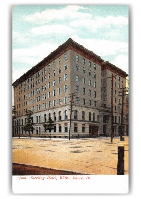 Wilkes Barre, Pennsylvania, Sterling Hotel