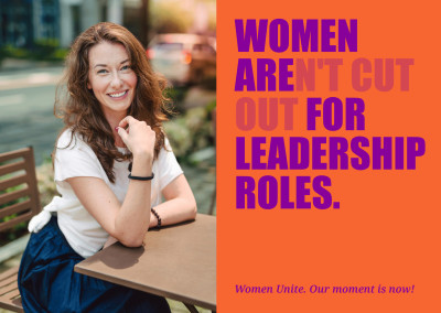 Women are for leadership roles