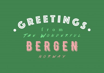 Greetings from the wonderful Bergen