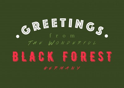 Greetings from the wonderful Black Forest